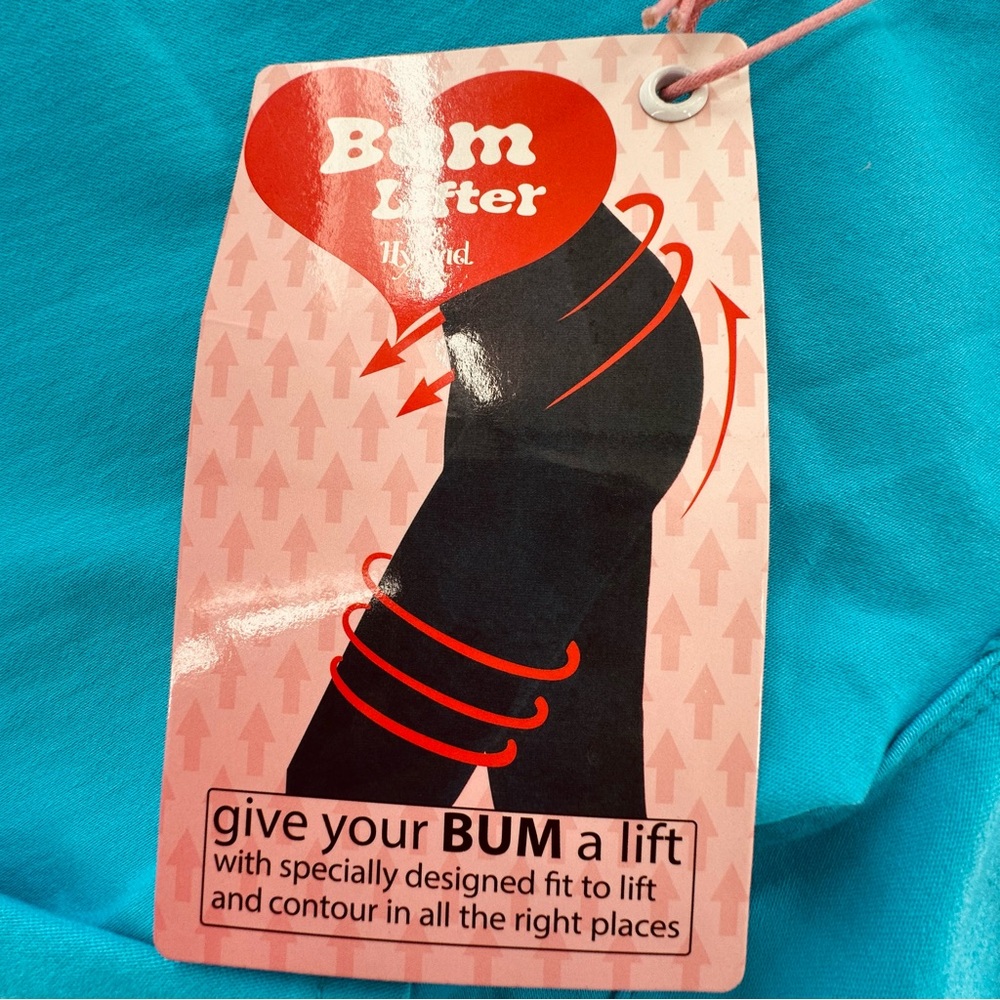 NEW! Hybrid & Company Skinny‎ Jeans Bum Lifter Turquoise 9 Cotton Blend Stretch - Picture 12 of 14